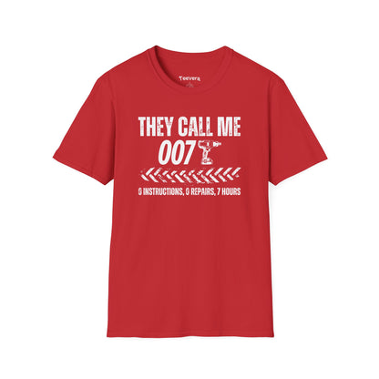 They Call Me 007 - Men's T-Shirt
