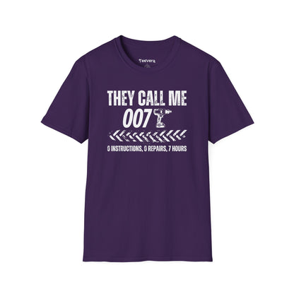 They Call Me 007 - Men's T-Shirt